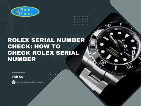 how to check for Rolex